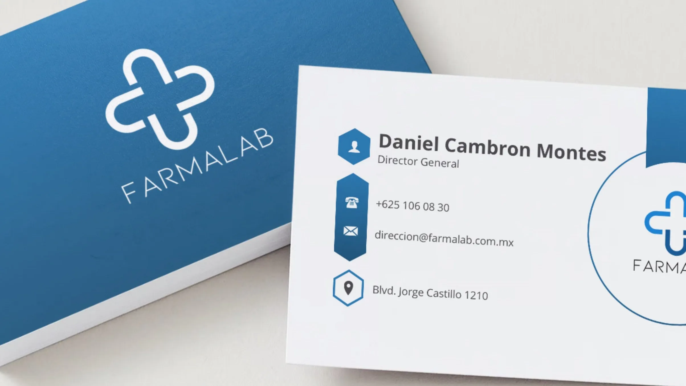 Brand identity for Farmalab