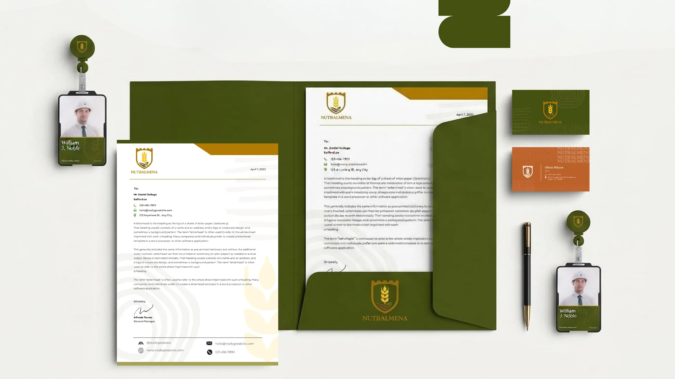 Brand identity for Nutralmena
