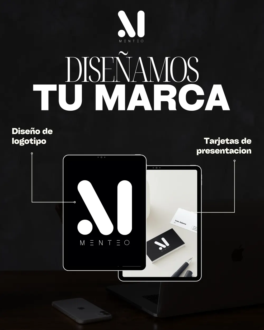 Diseño de logotipo y tarjetas de presentación