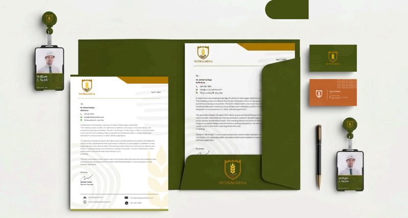 Moodboard de marca, papelería completa y publicidad exterior
